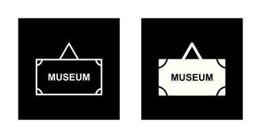 museum label vector icoon