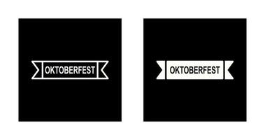 oktoberfeest banier vector icoon