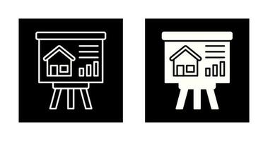 presentatie vector pictogram