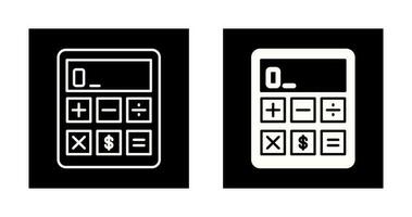 rekenmachine vector pictogram