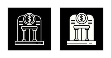 bank vector pictogram