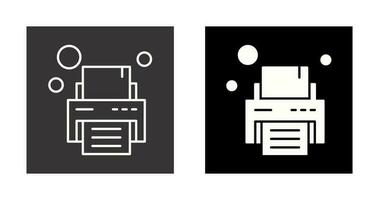 printer vector pictogram