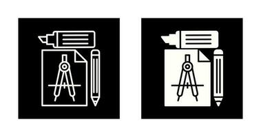 studie gereedschap vector icoon