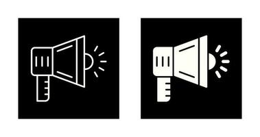 megafoon vector pictogram