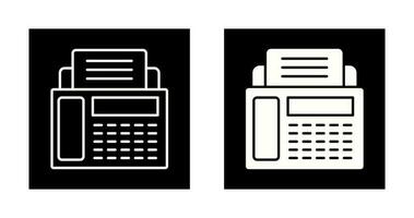 fax machine vector icoon