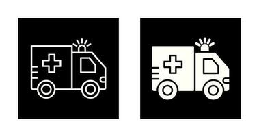 ambulance vector pictogram