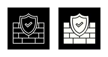 firewall vector pictogram