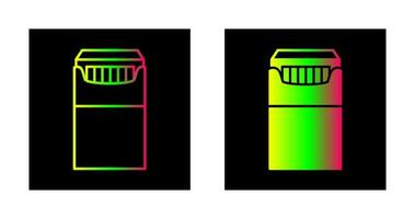 uniek pakket van sigaretten vector icoon