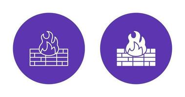 firewall vector pictogram