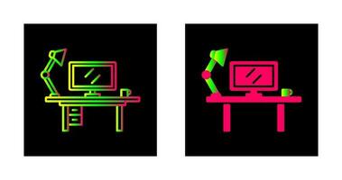 werkruimte vector pictogram