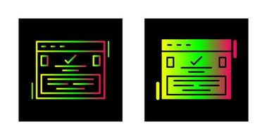 compleet vector pictogram