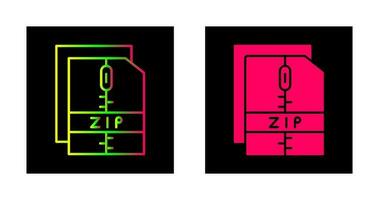 ritssluiting het dossier vector icoon