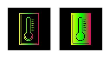 thermometer vector pictogram