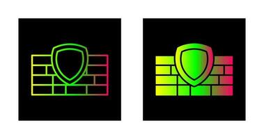 firewall vector pictogram