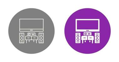 thuisbioscoop vector pictogram