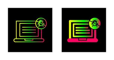 antivirus vector pictogram