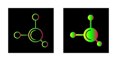 molecuul vector pictogram