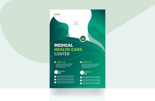 zakelijke folder gezondheidszorg banier ontwerp medisch brochure ontwerp achtergrond sjabloon vector