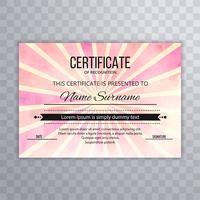 Certificaat Premium sjabloon awards diploma achtergrond illustrat vector