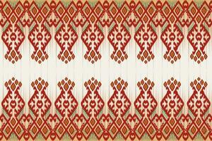 ikat etnisch naadloos patroon vector