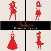 mode logo creatief Dames schoonheid leven salon schoonheid logo vector