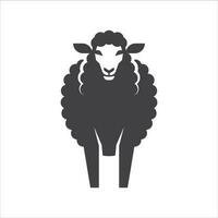 schapen logo ontwerp vector. lam icoon. uniek schapen logo symbool. vector illustratie