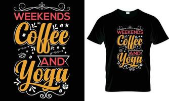 yoga t-shirt ontwerp grafisch vector. vector