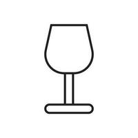 drinken glas icoon vector