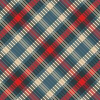 Schotse ruit plaid patroon. controleren plaid. vector