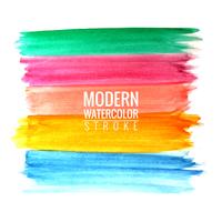 moderne kleurrijke aquarel achtergrond vector