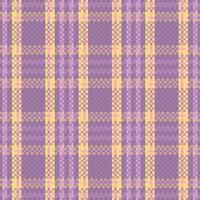 Schotse ruit plaid patroon. controleren plaid. vector