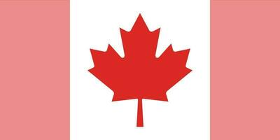 Canada vlag vectoriseren origineel kleur vector