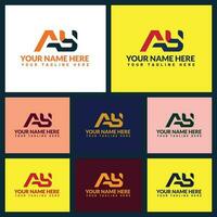 ay brief logo of ay tekst logo en ay woord logo ontwerp. vector