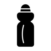 deodorant glyph icoon ontwerp vector