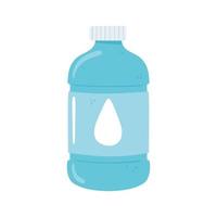 plastic waterfles vector