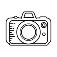 vintage fotografische camera vector