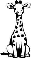 giraffe clip art vector illustratie