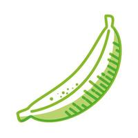 heerlijke en zoete banaan vector