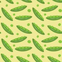 schattig naadloos patroon met groenten vector