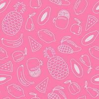 fruit naadloos patroon vector