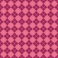 gemakkelijk donker en licht roze naadloos argyle patroon vector