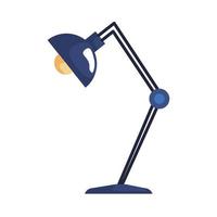 lamp bureau forniture vector