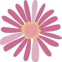roze bloem illustratie ontwerp grafisch element kunst kaart vector