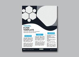 vector bedrijf folder ontwerp en brochure Hoes bladzijde sjabloon voor reizen agentschap