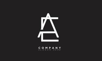 ea alfabet letters initialen monogram logo ae, e en a vector