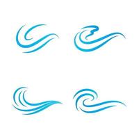 watergolf logo vector ontwerpsjabloon