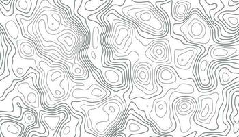 achtergrond van de topografisch kaart. topografisch kaart lijnen, contour achtergrond. vector