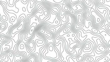 achtergrond van de topografisch kaart. topografisch kaart lijnen, contour achtergrond. vector