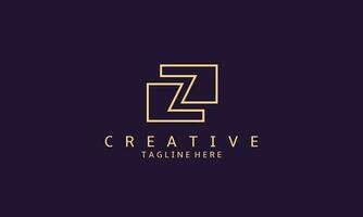 gemakkelijk elegant z brief logo ontwerp. modern minimalistische zo oz creatief initialen gebaseerd vector icoon sjabloon. luxe premie logo ontwerp voor uw bedrijf.