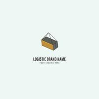 logistiek logo vector